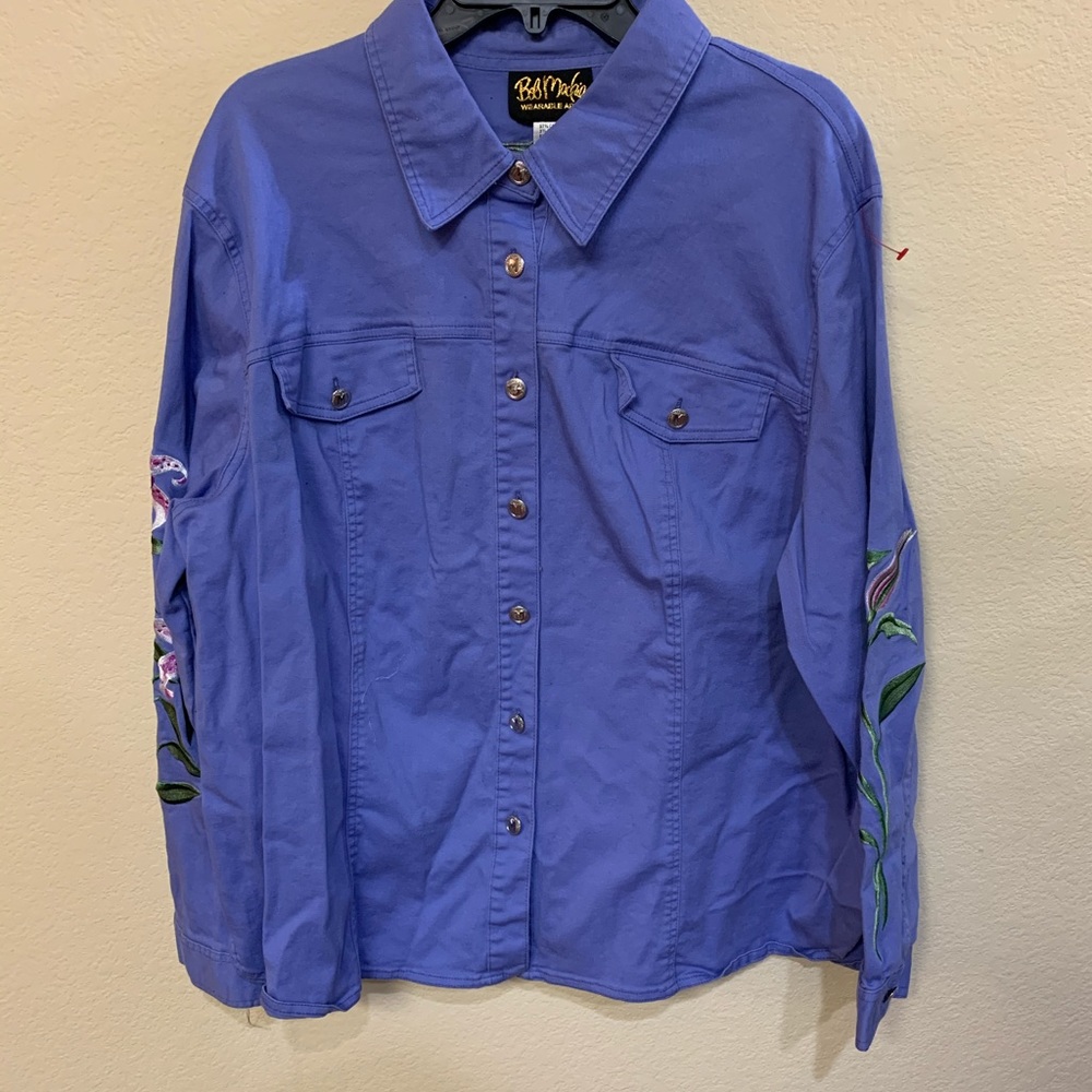 Bob Moche Wearable Art Button Up